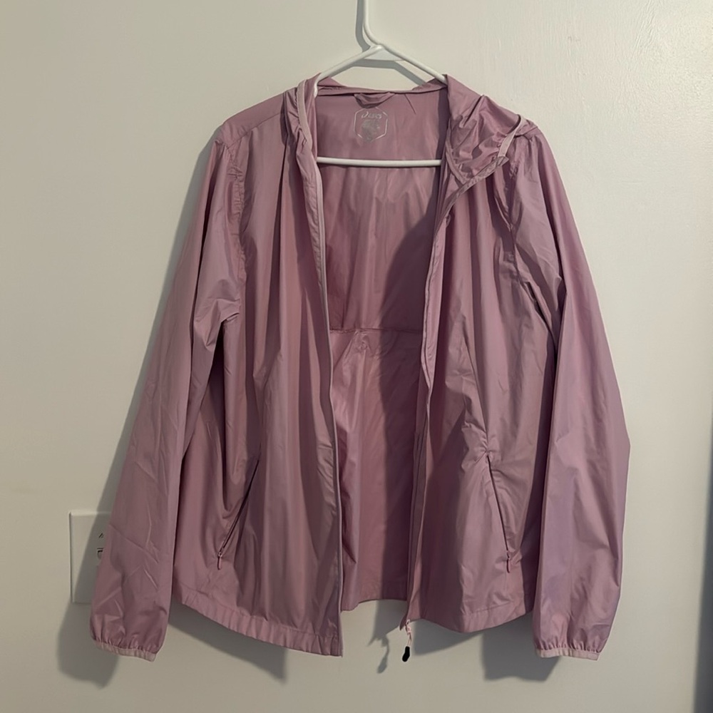 Asics lightweight rain jacket
